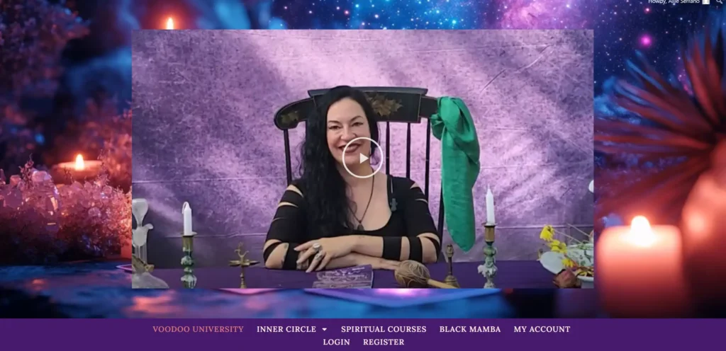 Screenshot 2025-05-25 112211 - Spiritual Teachers Voodoo Inner Circle, Voodoo University Cover